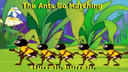 The Ants Go Marching ## Melodious English Rhyme - Videos For Kids Education