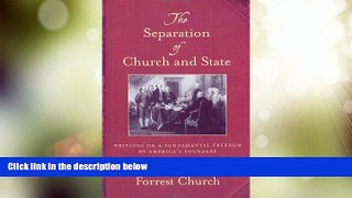 Must Have PDF  The Separation of Church and State: Writings on a Fundamental Freedom by America s