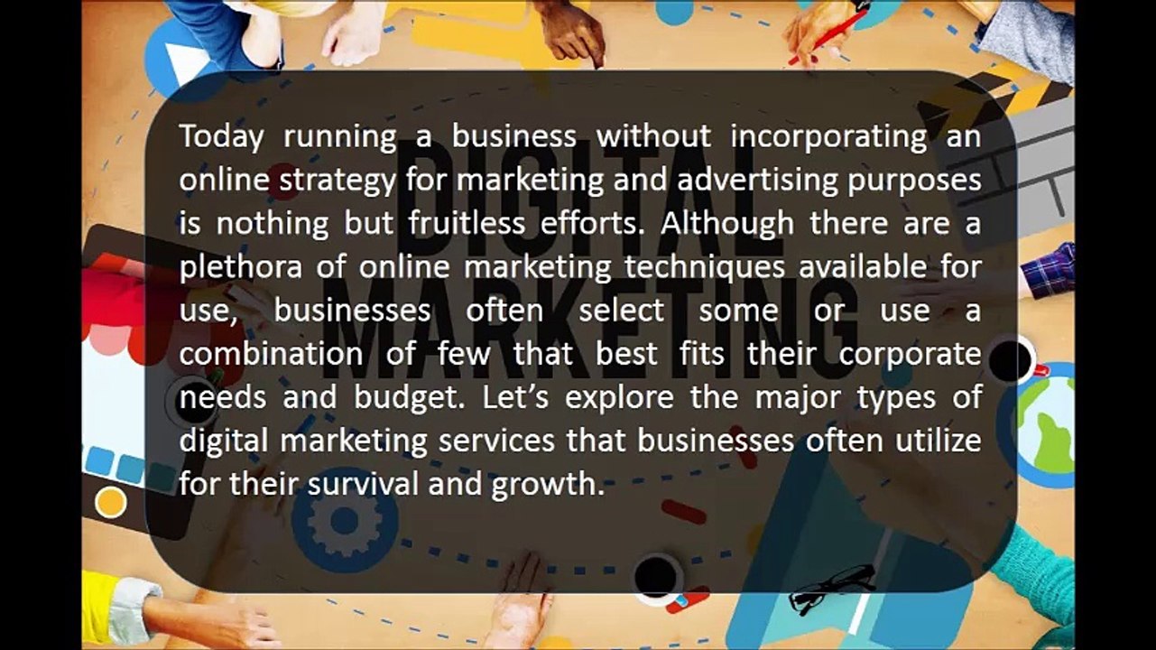 5 Major Types of Digital Marketing Services That Helps Businesses