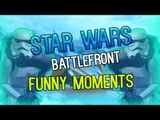 Star Wars Battlefront Funny Moments! - HILARIOUS CONNECTION GLITCH, FROZEN PLAYER, AND MUCH MORE!!