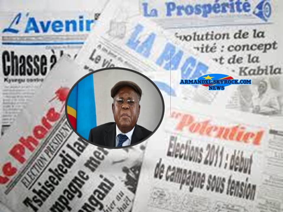 JT&REVUE DE PRESSE DU 13 OCTOBRE 2016: Tshisekedi, acteur-clé de la crise congolaise