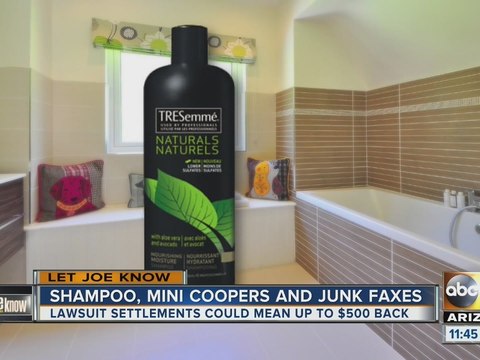 Let Joe Know: Shampoo, Mini Coopers, and Junk Faxes