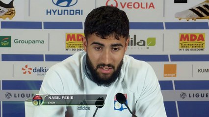 9e j. - Fekir: "Avec Lacazette, on s'entend bien, on se trouve bien"