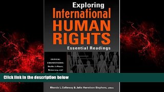 READ book  Exploring International Human Rights: Essential Readings (Critical Connections: