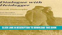 [PDF] Dialogue with Heidegger: Greek Philosophy (Studies in Continental Thought) Full Collection