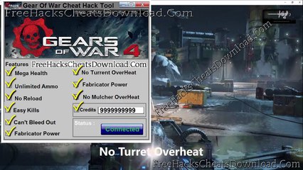 Hack Gears of war 4 Credits/Ammo/Health/Protection