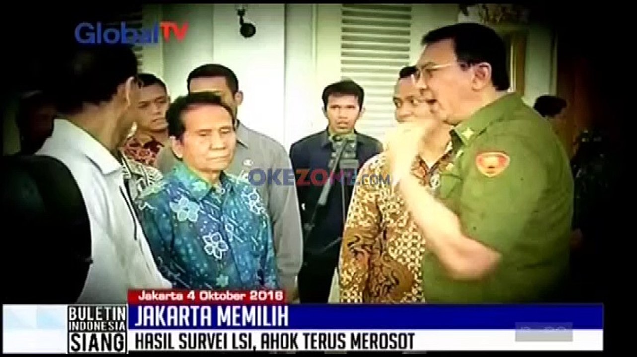 Hasil Survey LSI: Elektabilitas Ahok Merosot