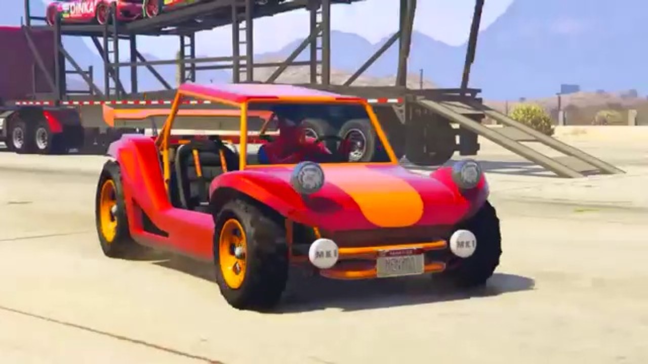 Мультик про машинки с Человек Паук и Детские Песенки Мультики про Человека Паука Песенки для Детей