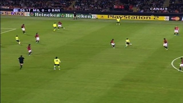 اهداف مباراة برشلونة و ميلان 1-0 نصف نهائي دوري الابطال 2006
