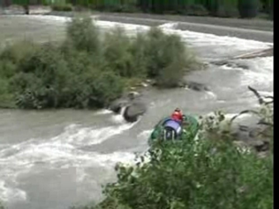 Hovercraft in a fish scale