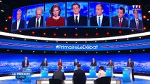 Ce moment où les candidats à la primaire de la droite se balancent leurs démêlés  à la figure
