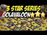 3 Star Series: Golavaloon TH9 Attack Strategy (Lightning Earthquake Spells) | Clash of Clans
