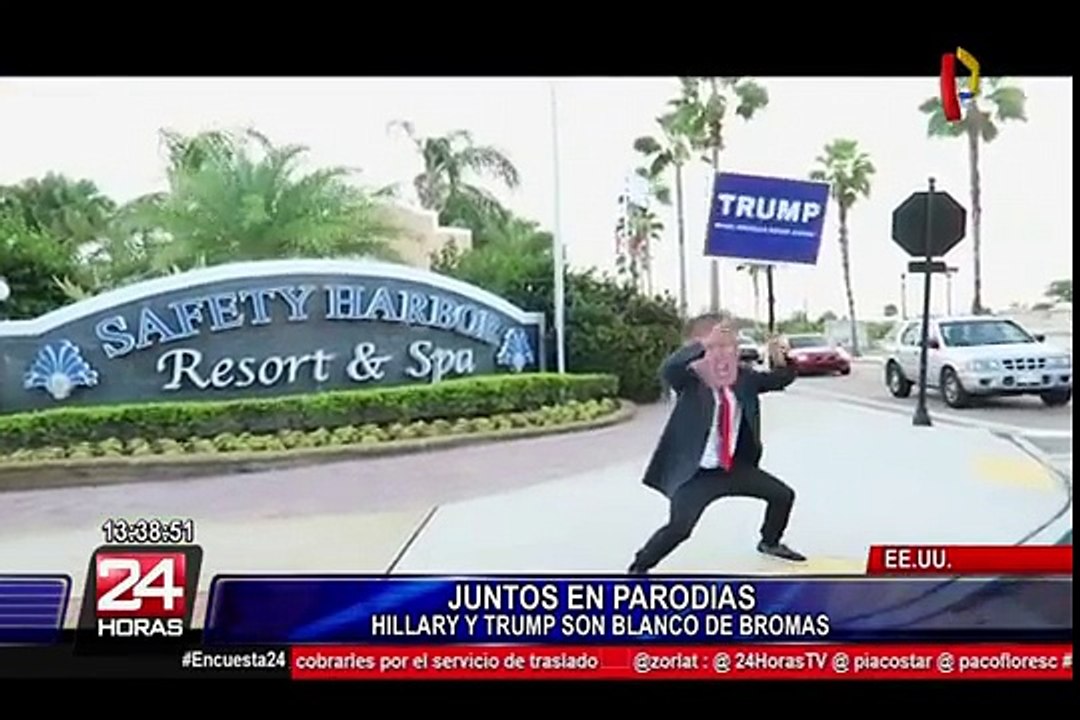 Hillary Clinton y Donald Trump son blanco de pa...