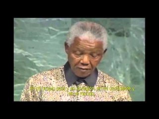 Último discurso y aparición de Nelson Mandela