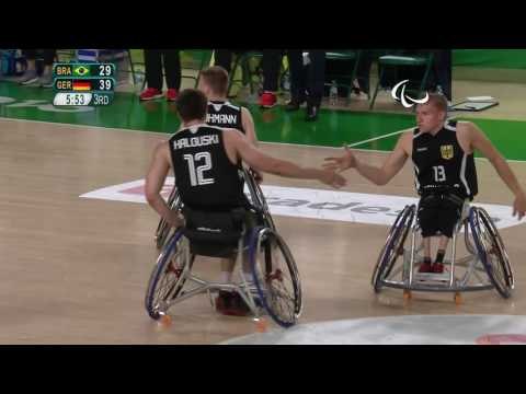 Day 5 evening | Wheelchair basketball highlights | Rio 2016 Paralympic Games