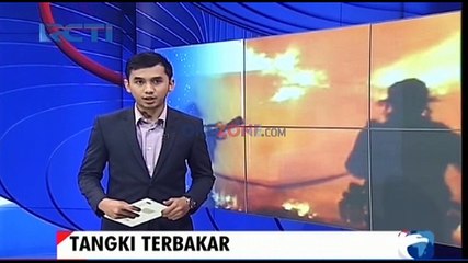 Kilang Tangki Pertamina Terbakar di Cilacap