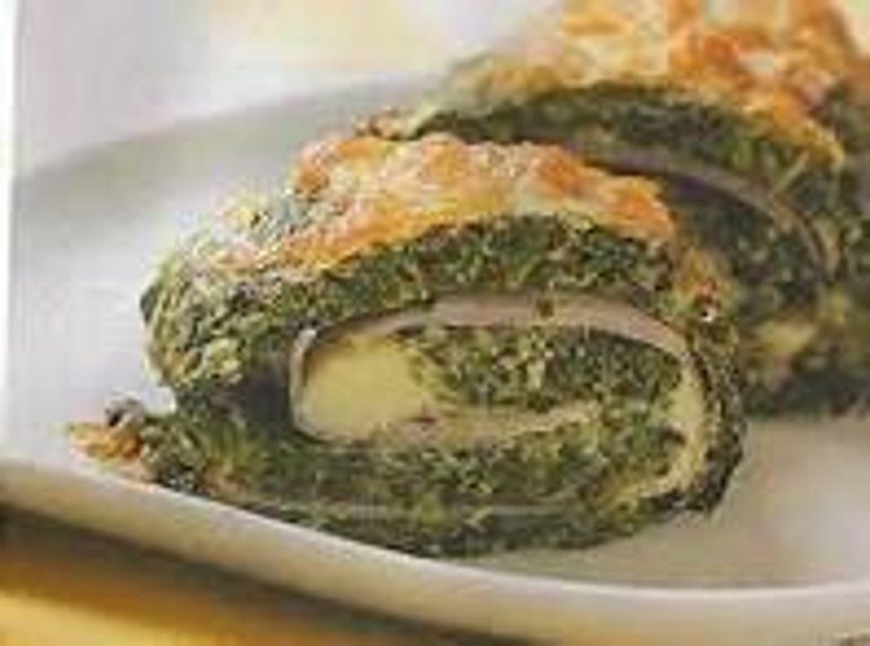 Arrollado de verduras