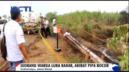 Seorang Warga Kena Luka Bakar, Akibat Pipa Bocor