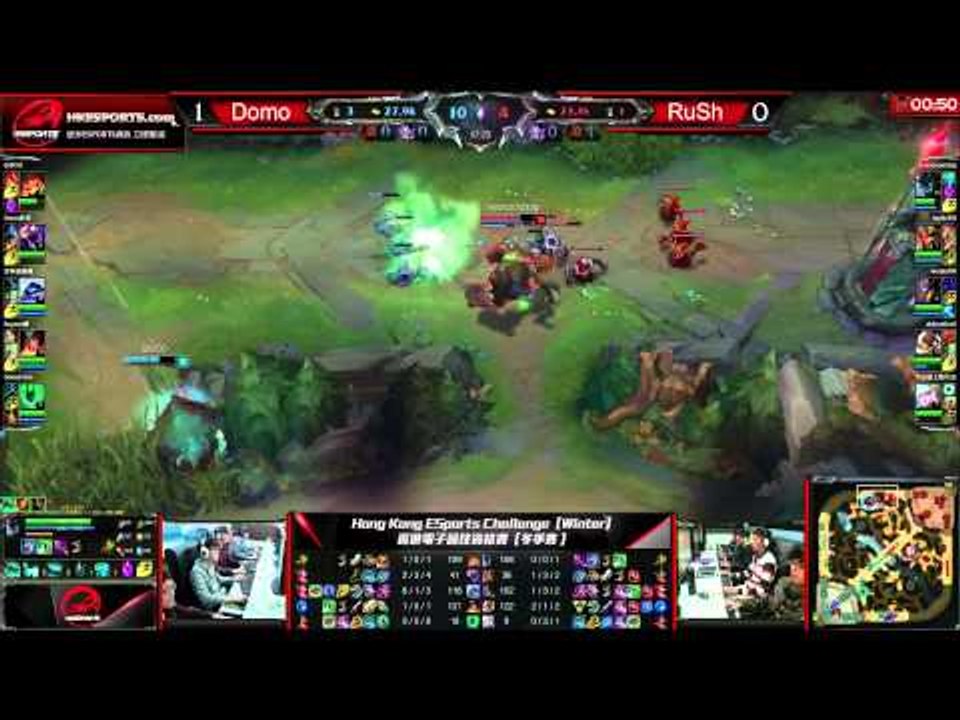 Hong Kong ESports Challenge 香港電子競技資格賽 Winter Playoffs 3rd-place Match 季軍賽 - RuSh vs 就說多多好可愛 - Game 2