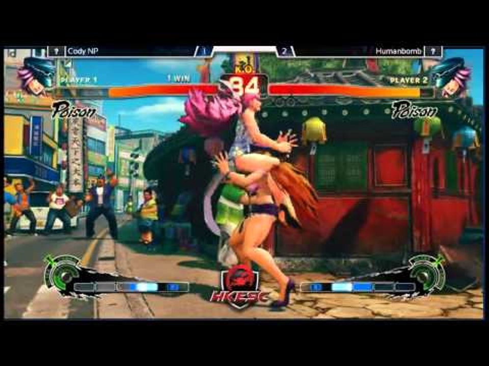 HKESports Challenge Ultra Street Fighter IV Winter - 敗者組 準決賽 -  Cody NP vs Humanbomb