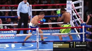 Golovkin vs Dominic Wade Full Fight HBO