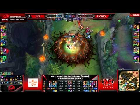 Hong Kong ESports Challenge 香港電子競技資格賽 Winter Playoffs Quarter Finals 8強 - DOMO vs KS - Game 2
