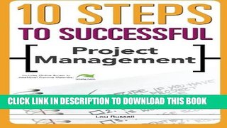 [PDF] 10 Steps to Successful Project Management Full Online