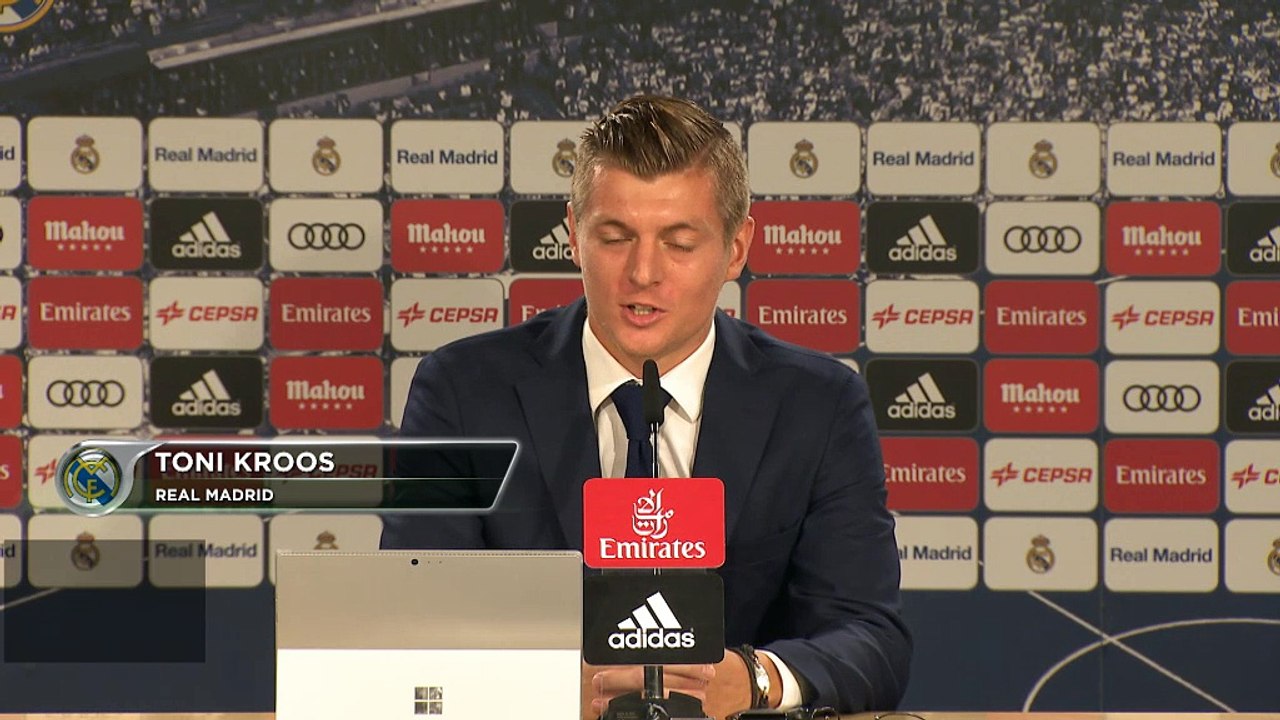 Real - Kroos : "Un contrat qu'on ne signe qu'une seule fois dans sa vie"