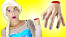 Frozen Elsa loses her Hand w- Cinderella & Spiderman, Spider Mom! Do Elsa Love Jack Frost-