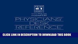 New Book Physicians  Desk Reference Hospital Edition