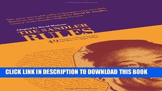 [PDF] The Sandler Rules: 49 Timeless Selling Principles and How to Apply Them Full Online
