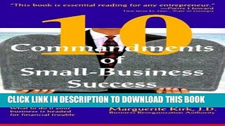 [PDF] 10 Commandments of Small-Business Success Full Colection