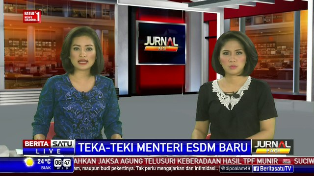 Presiden Jokowi Bermain Teka-Teki Soal Menteri ESDM Baru