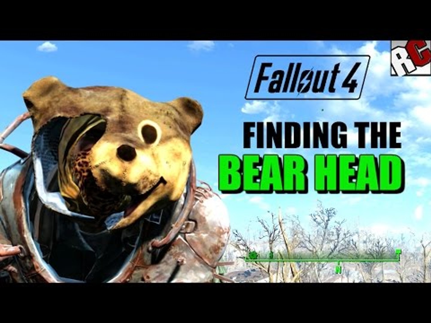 Fallout 4 How To Find The Bear Head Mascot Head Location In