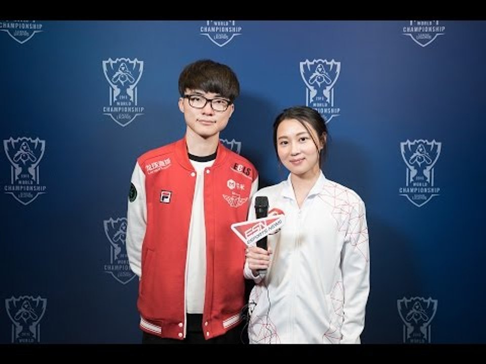 S6世界賽小組賽Day8－SKT Faker訪問片段