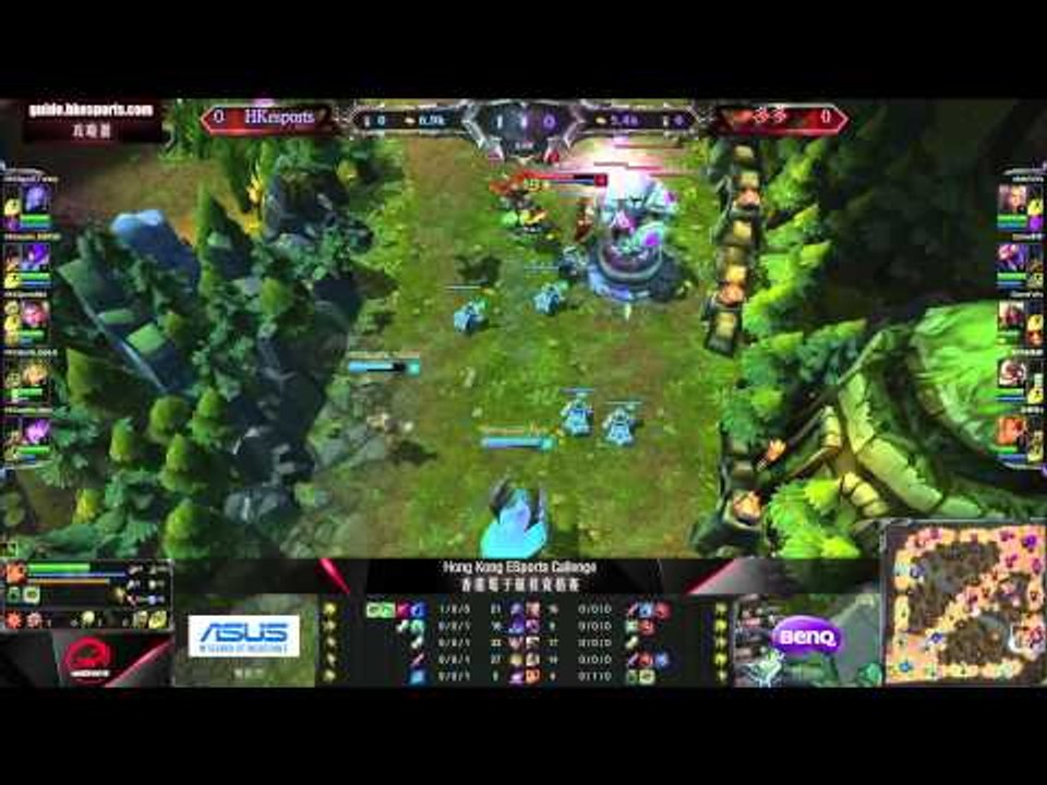 Hong Kong ESports Challenge 香港電子競技資格賽 第一雙週四強賽 HKESports vs 就說多多好可愛 - BO1 League of Legends