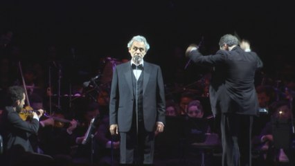 Andrea Bocelli vuelve a seducir a Brasil con un repertorio de clásicos del cine