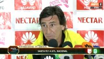 Gustavo Costas tras el 1-4 entre Santa Fe y Nacional · Copa Colombia 2016 (semifinales, vuelta)
