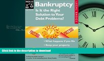 FAVORIT BOOK Bankruptcy : Is It the Right Solution to Your Debt Problems? (Quick   Legal Series)