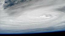 L'ouragan Nicole filmé de l'espace par la NASA..