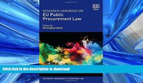 EBOOK ONLINE Research Handbook on EU Public Procurement Law (Research Handbooks in European Law