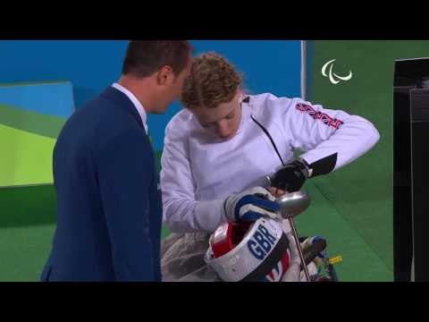 Wheelchair Fencing| COLLIS v XUFENG| Women’s Individual Epee A | Rio 2016 Paralympic Games
