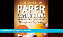 EBOOK ONLINE  Paper Contracting: The How-To of Construction Management Contracting  BOOK ONLINE