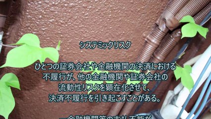 システミックリスク～JDPアセットマネジメント資産管理用語集