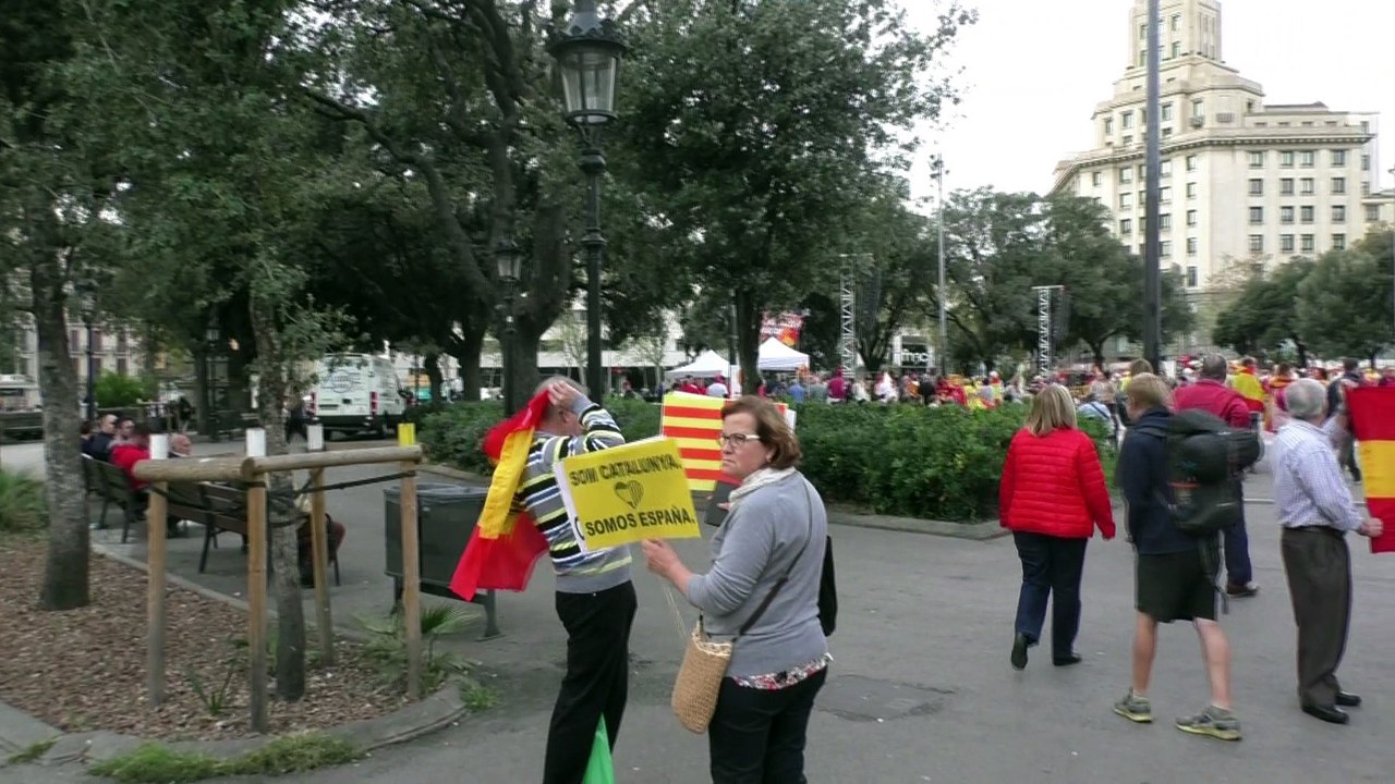 Fête de l'ESPAGNE à Barcelone