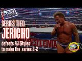 JOB'd Out - SERIES TIED: Jericho PINS AJ Styles at WRESTLEMANIA 32