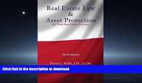 READ THE NEW BOOK Real Estate Law   Asset Protection for Texas Real Estate Investors - Third