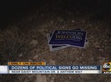 Dozens of political signs go missing in Anthem