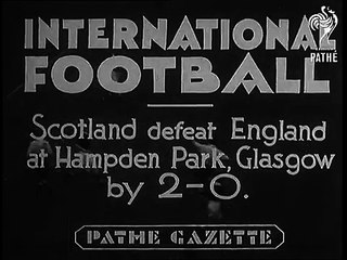 06.04.1935 - 1934–35 British Home Championship 3rd Matchday Scotland 2-0 England
