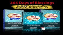 365 Days Of Blessings - The Secret To Attracting More Of What You Want